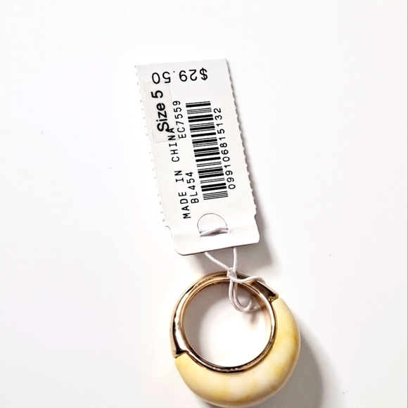 J. Crew Factory Blond Ring, Size 7 NWT - Picture 2 of 2